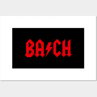 Johann Sebastian Bach - HARD ROCK Music Posters and Art